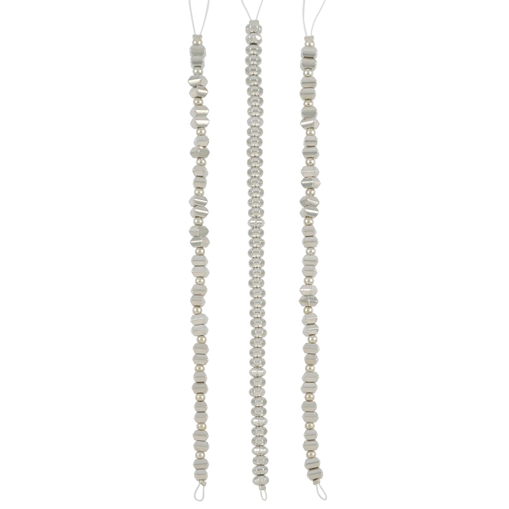 Silver Metal Bead Mix by Bead Landing™